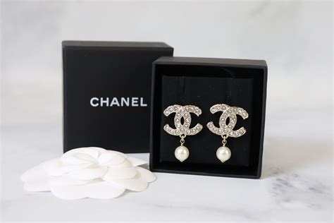 net a porter chanel earrings|chanel crochet earrings.